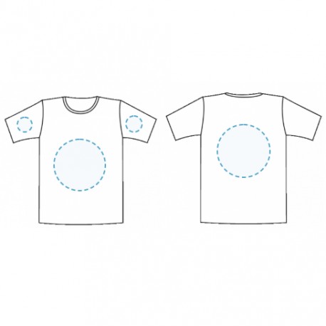 T-shirt homme manches courtes personnalisable